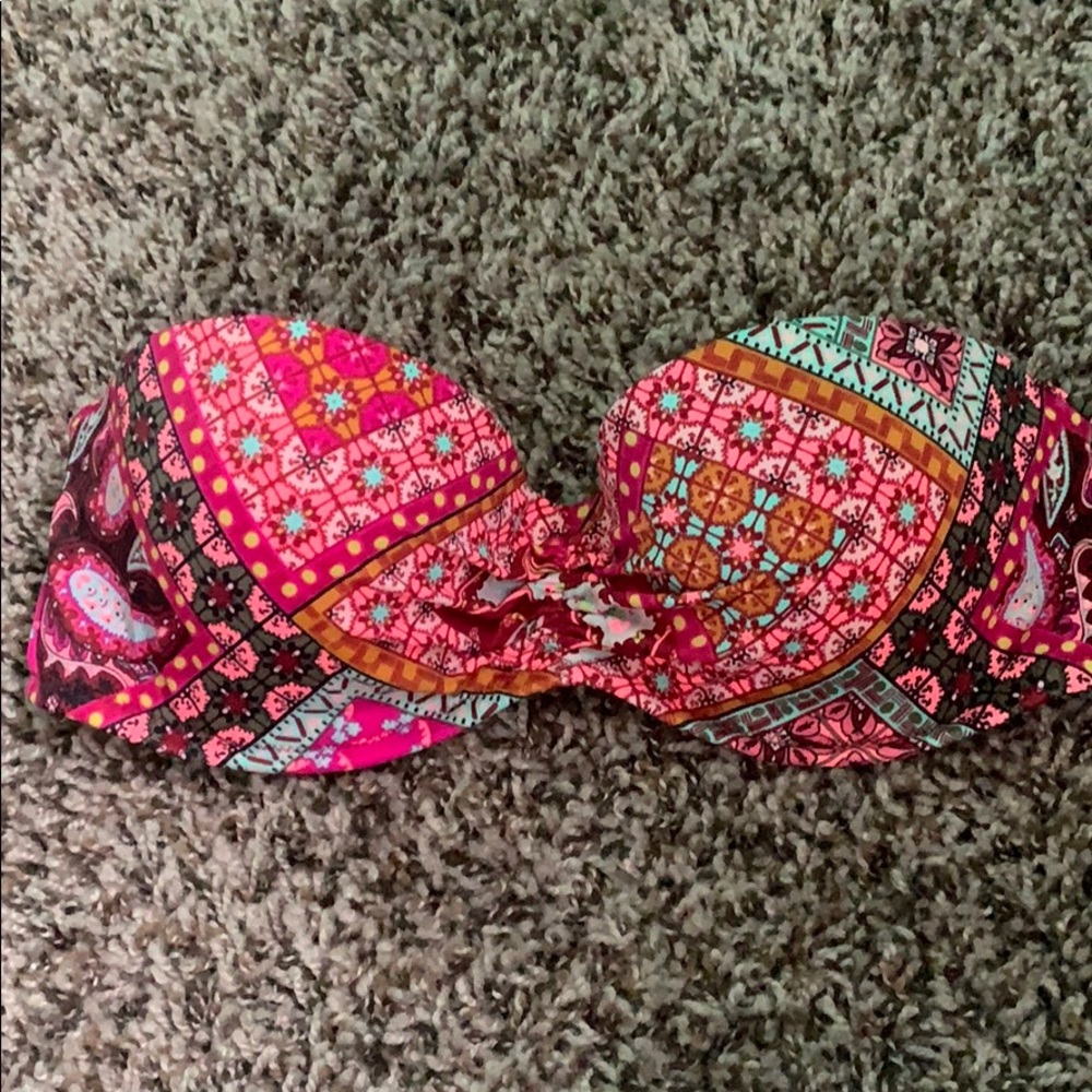 Victoria secret bikini top, strapless